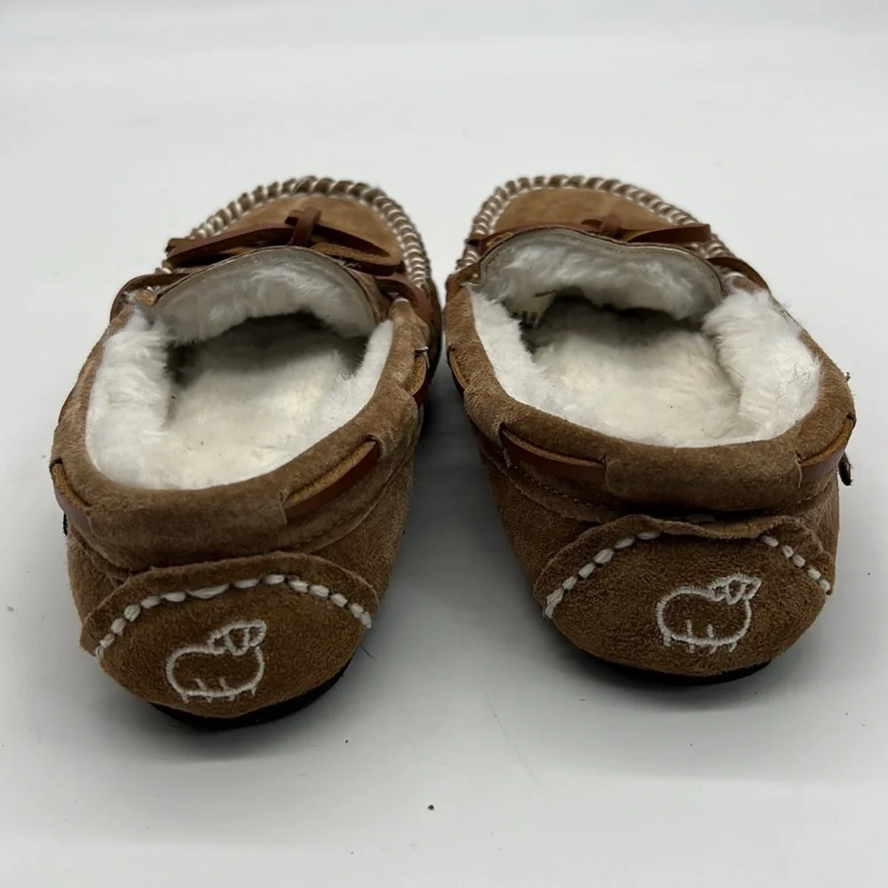 Lamo Kids Suede Moccasins size 3Y